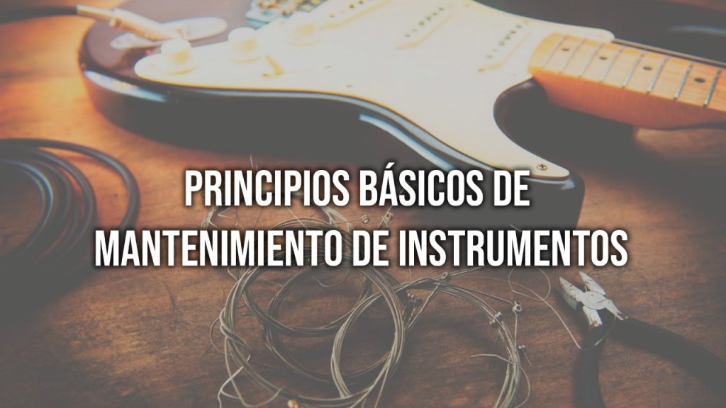 PRINCIPIOS DE MANTENIMIENTO DE INSTRUMENTOS