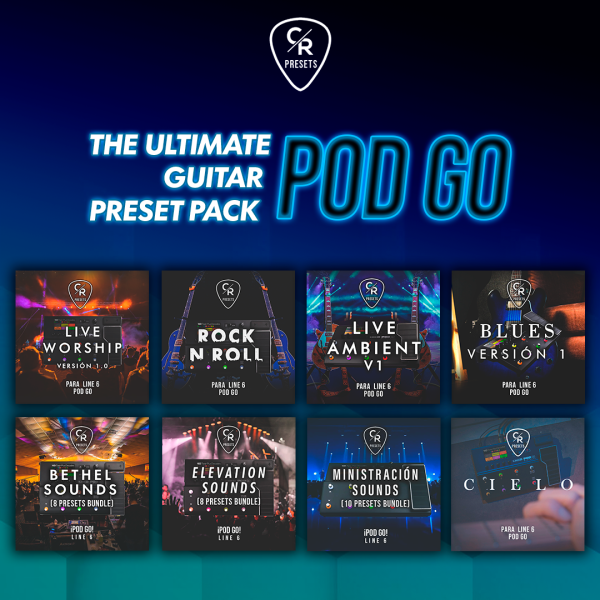 Ultimate Guitar Preset Pack PodGo V1