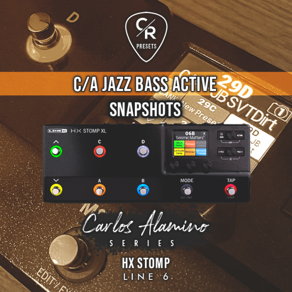 CA Jazz Bass Active Snapshots