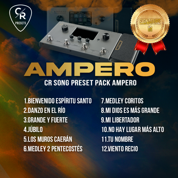 ULTIMATE CR SONGS PRESETS PACK V1 FOR AMPERO