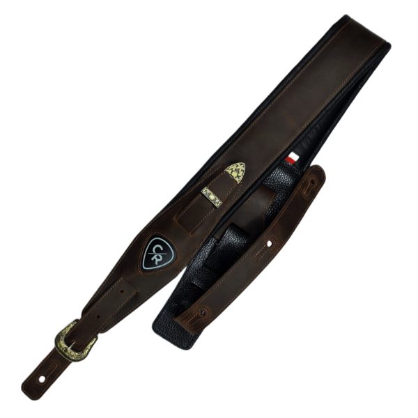 RAVEN STRAPS Chris Rocha Texas 3" Dark Brown