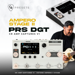 CR AMP CAPTURES V1 PRS DGT - HOTONE AMPERO STAGE II