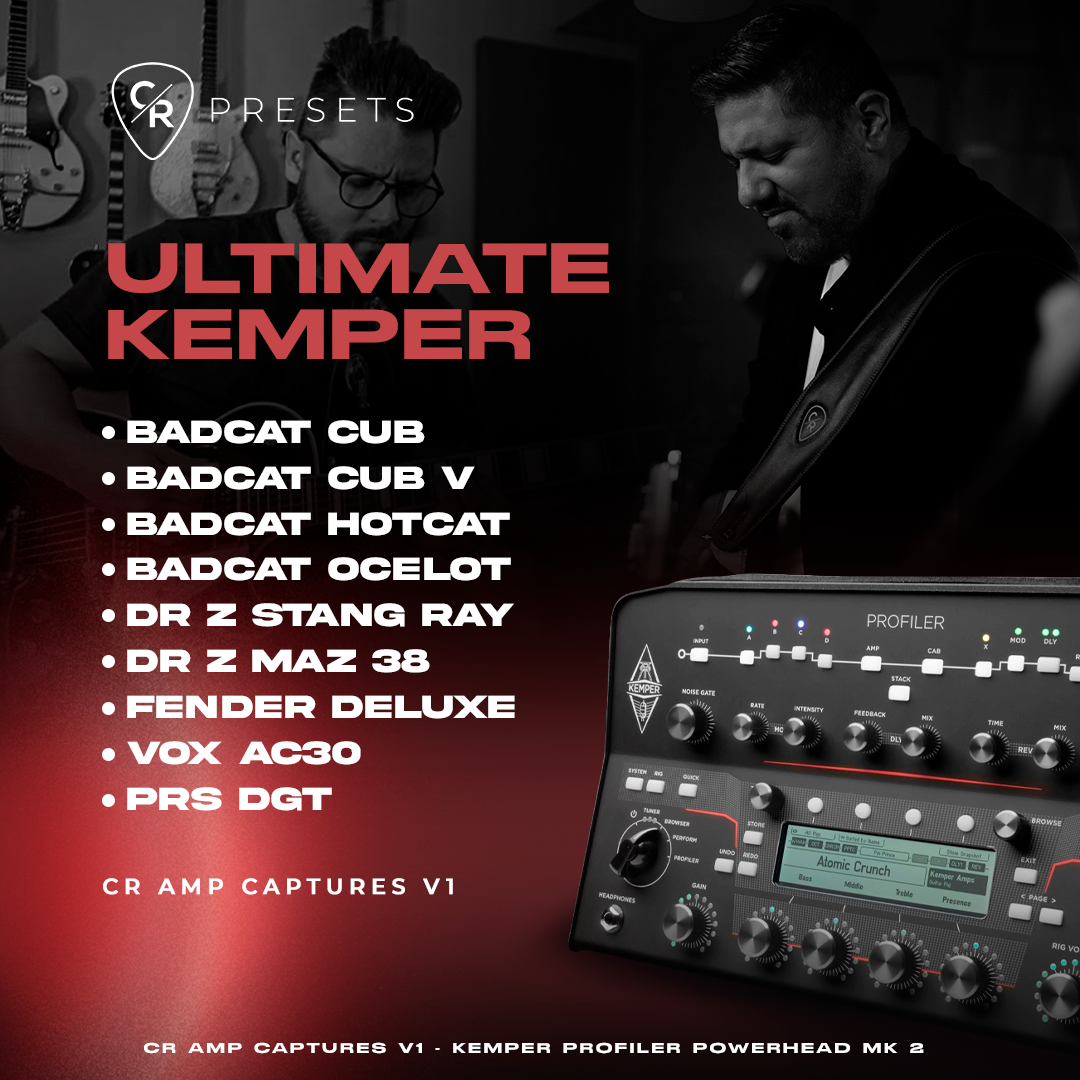 ULTIMATE KEMPER CR AMP CAPTURES V1