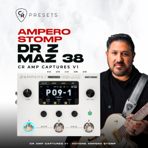 CR AMP CAPTURES V1 DR Z MAZ 38 - HOTONE AMPERO STOMP